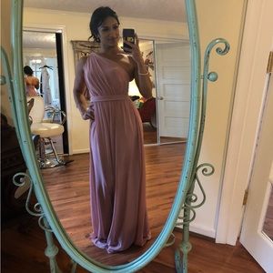 Azazie Bridesmaid Naima Dress in Blush